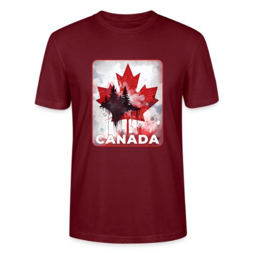 Canada's Maple Leaf Pride - Stanley/Stella Crafter Unisex Organic T-Shirt