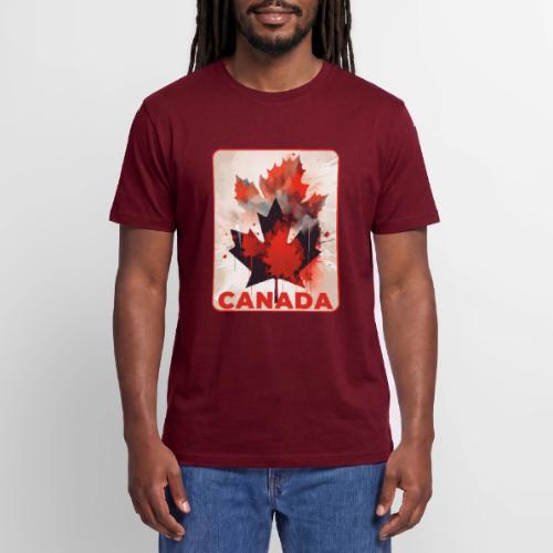Canada Inked Leaf - Stanley/Stella Crafter Unisex Organic T-Shirt