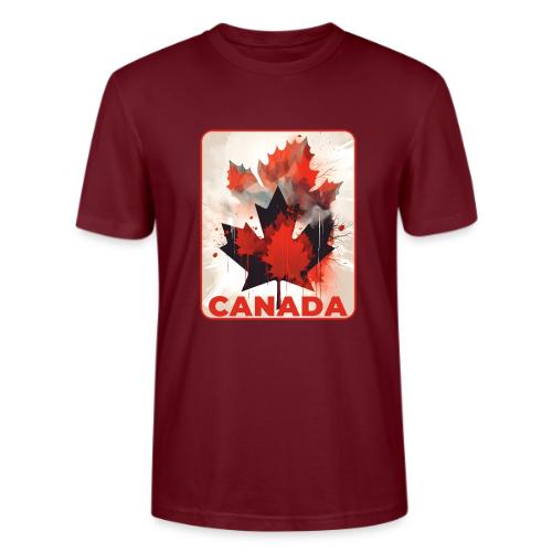 Canada Inked Leaf - Stanley/Stella Crafter Unisex Organic T-Shirt