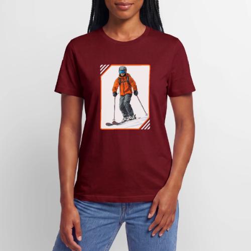 Skiing Thrill Ride - Stanley/Stella Crafter Unisex Organic T-Shirt