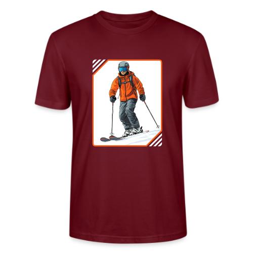 Skiing Thrill Ride - Stanley/Stella Crafter Unisex Organic T-Shirt