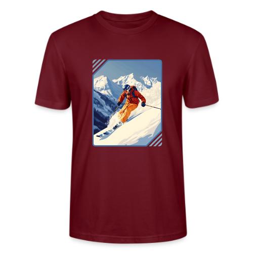 Mountain Skiing Vibes - Stanley/Stella Crafter Unisex Organic T-Shirt