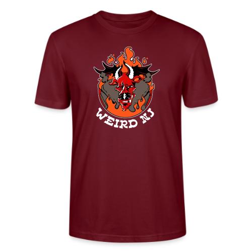 Wicked Jersey Devil with Flames & Tombstones - Stanley/Stella Crafter Unisex Organic T-Shirt