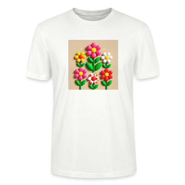 3D Flowers and Butterflies in Amber, Floral Design