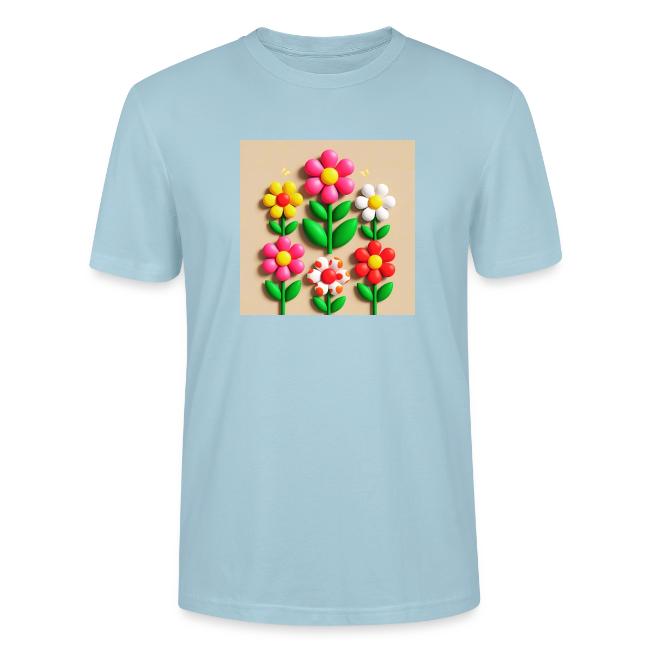 3D Flowers and Butterflies in Amber, Floral Design