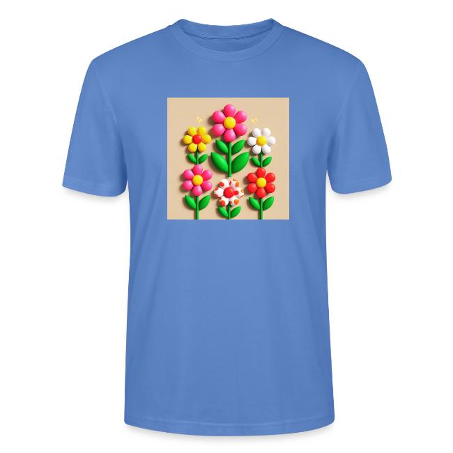 3D Flowers and Butterflies in Amber, Floral Design