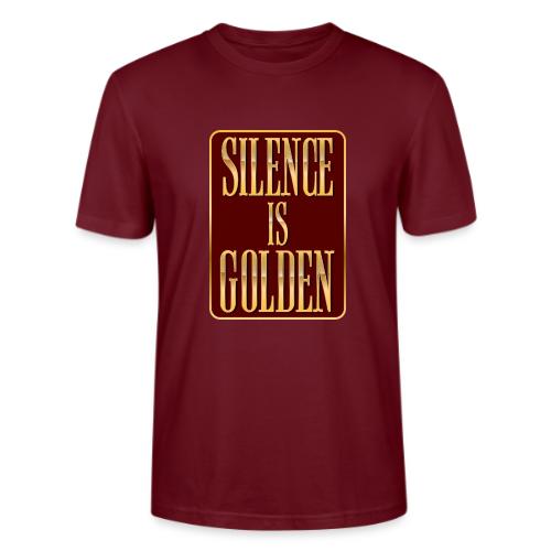Silence Is Golden - Stanley/Stella Crafter Unisex Organic T-Shirt