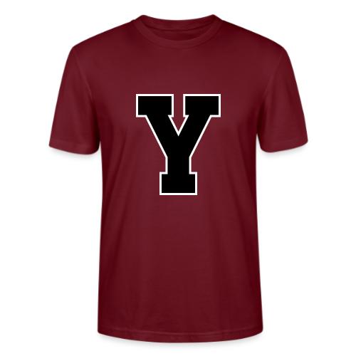Varsity Letter Y Collegiate Alphabet Art - Stanley/Stella Crafter Unisex Organic T-Shirt