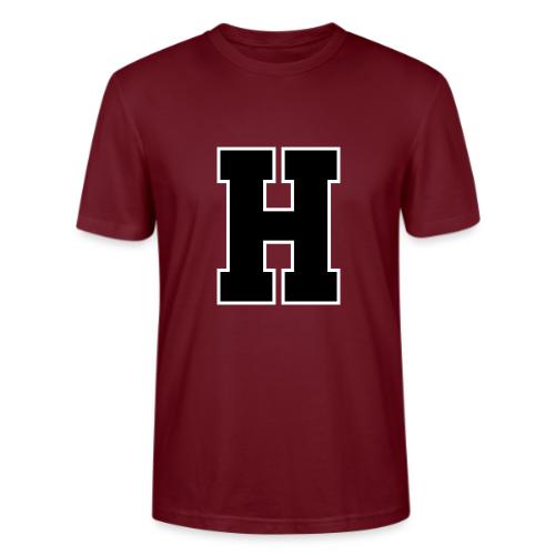 Varsity Letter H Athletic Font Design - Stanley/Stella Crafter Unisex Organic T-Shirt
