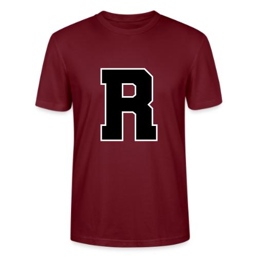 Varsity Letter R Athletic Monogram - Stanley/Stella Crafter Unisex Organic T-Shirt