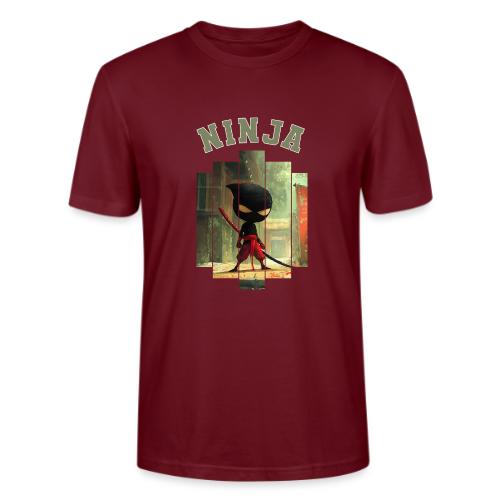 Cute Ninja Attack - Stanley/Stella Crafter Unisex Organic T-Shirt