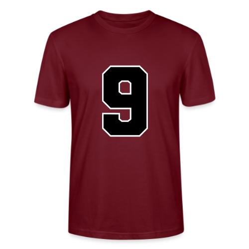 Varsity Number 9 Athletic Font - Stanley/Stella Crafter Unisex Organic T-Shirt