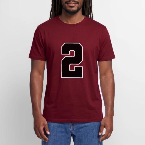 Varsity Number 2 Sports Design - Stanley/Stella Crafter Unisex Organic T-Shirt