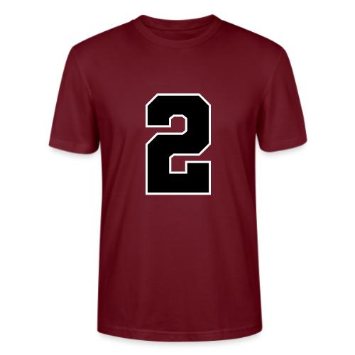 Varsity Number 2 Sports Design - Stanley/Stella Crafter Unisex Organic T-Shirt
