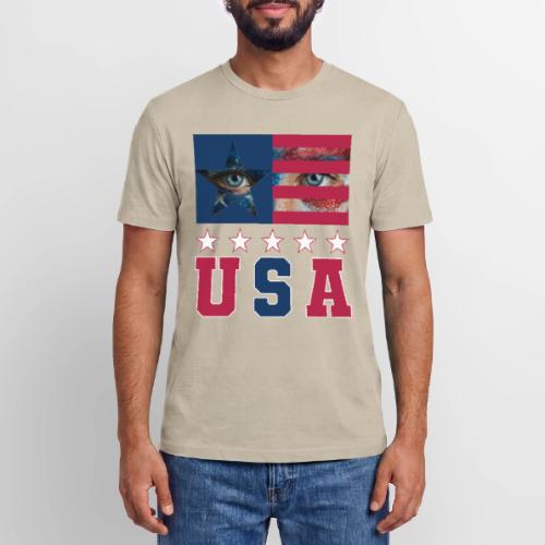 Stars and Vision USA - Stanley/Stella Crafter Unisex Organic T-Shirt