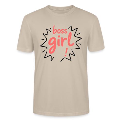 Boss Girl Bold Feminist Statement - Stanley/Stella Crafter Unisex Organic T-Shirt