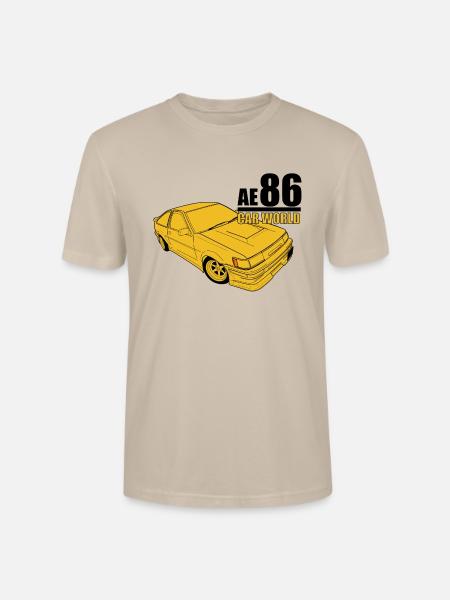 Toyota AE86 - Stanley/Stella Crafter Unisex Organic T-Shirt - dust