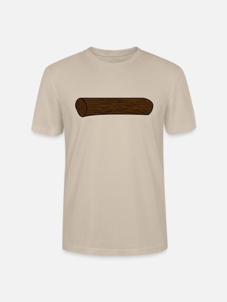 Log - Stanley/Stella Crafter Unisex Organic T-Shirt - dust