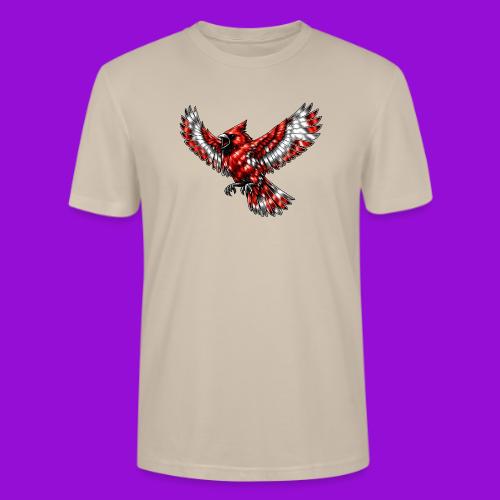 Cardinal in Flight - Stanley/Stella Crafter Unisex Organic T-Shirt