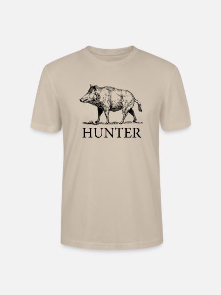 Hog Hunter - Stanley/Stella Crafter Unisex Organic T-Shirt - dust