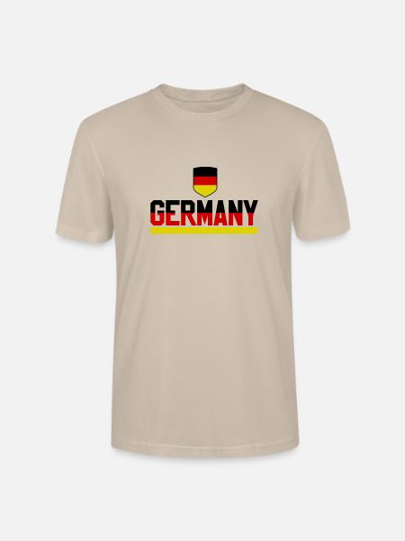 Germany Soccer - Stanley/Stella Crafter Unisex Organic T-Shirt - dust
