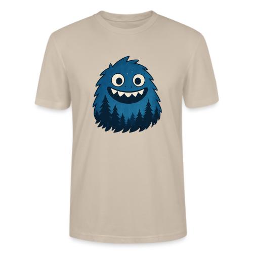 Whimsical Blue Forest Monster – Cute Cartoon Night - Stanley/Stella Crafter Unisex Organic T-Shirt