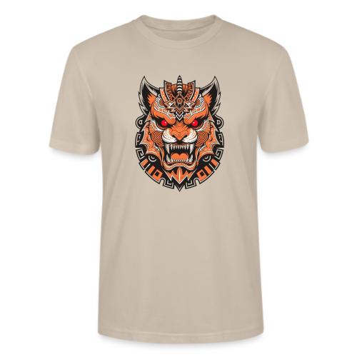 Tribal Demon Wolf Mask - Stanley/Stella Crafter Unisex Organic T-Shirt