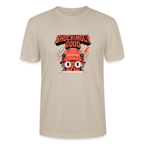 Funny Shockingly Good Electrician - Stanley/Stella Crafter Unisex Organic T-Shirt