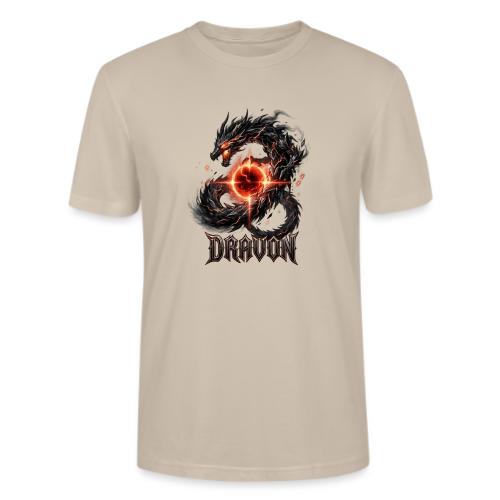 Dravon Fire Dragon Dark Fantasy Graphic T-Shirt - Stanley/Stella Crafter Unisex Organic T-Shirt