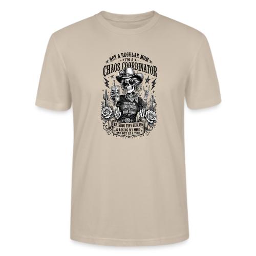 Chaos Coordinator Mom Skeleton Cowgirl - Stanley/Stella Crafter Unisex Organic T-Shirt