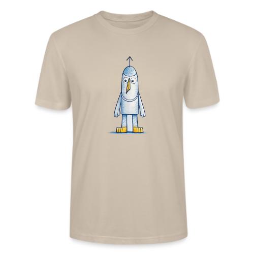 Funny Doodle Bird Character - Stanley/Stella Crafter Unisex Organic T-Shirt