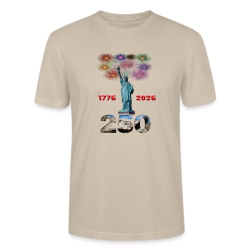 1776 - 2026 | 250 Years USA | Fireworks - Stanley/Stella Crafter Unisex Organic T-Shirt