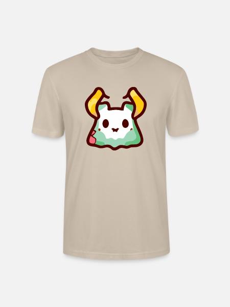 Cute Little Blob Monster - Stanley/Stella Crafter Unisex Organic T-Shirt - dust