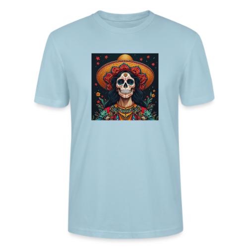 Charra Skull Art | Traditional Mexican Design - Stanley/Stella Crafter Unisex Organic T-Shirt