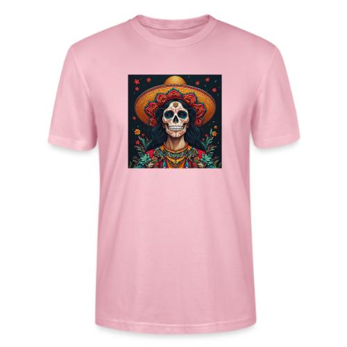 Charra Skull Art | Traditional Mexican Design - Stanley/Stella Crafter Unisex Organic T-Shirt
