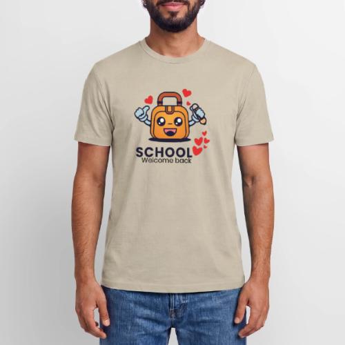 first day of school outfit- school Welcome back - Stanley/Stella Crafter Unisex Organic T-Shirt