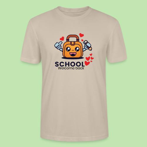 first day of school outfit- school Welcome back - Stanley/Stella Crafter Unisex Organic T-Shirt