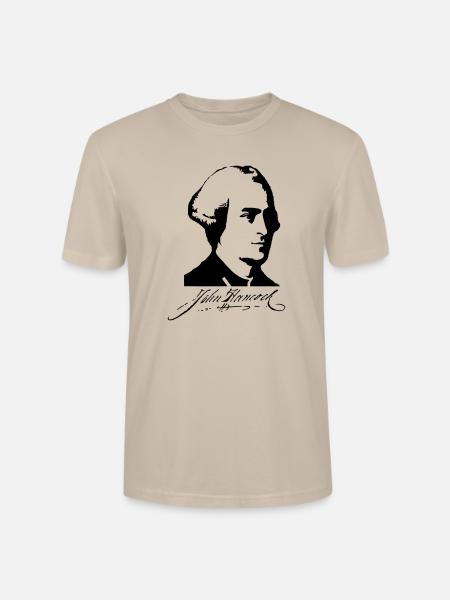 John Hancock - Stanley/Stella Crafter Unisex Organic T-Shirt - dust