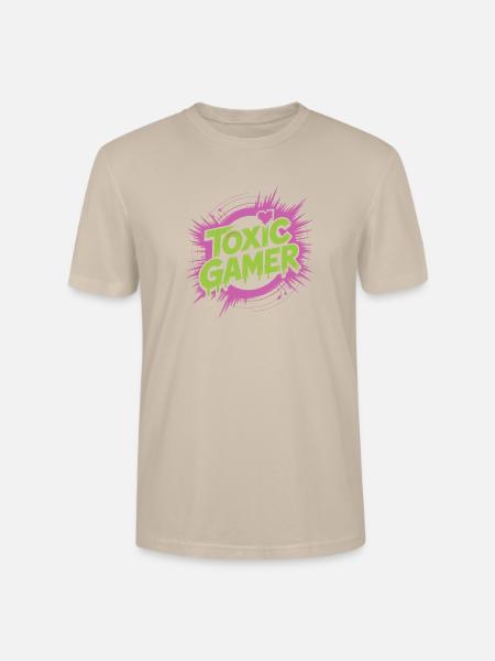 Toxic Gamer - Stanley/Stella Crafter Unisex Organic T-Shirt - dust