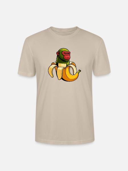 Chimpanzini Bananini Italian Brainrot Meme Art - Stanley/Stella Crafter Unisex Organic T-Shirt - dust