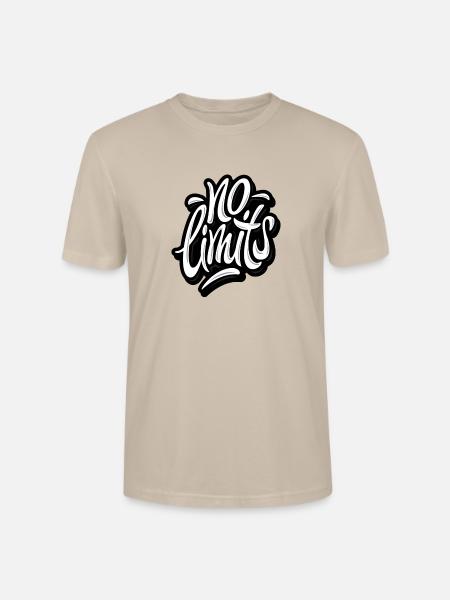 No limits - Stanley/Stella Crafter Unisex Organic T-Shirt - dust