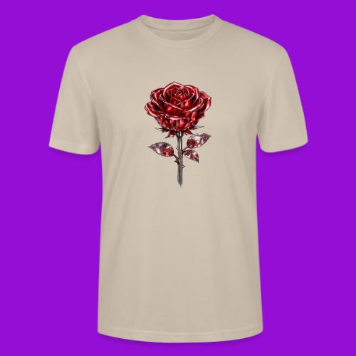 Silver Rose - Stanley/Stella Crafter Unisex Organic T-Shirt