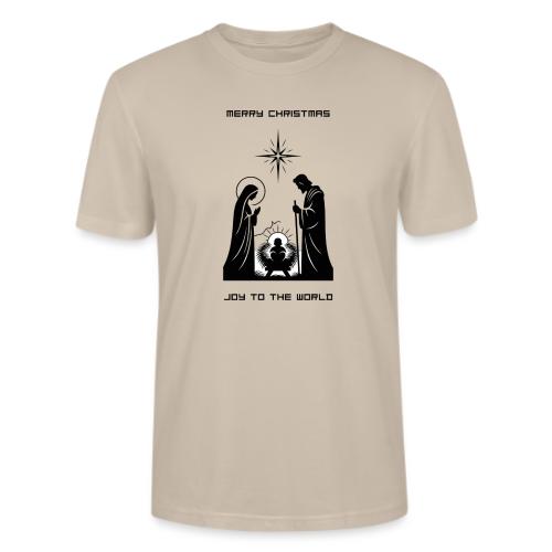 Joy to the World T-Shirt | Minimalist Nativity - Stanley/Stella Crafter Unisex Organic T-Shirt
