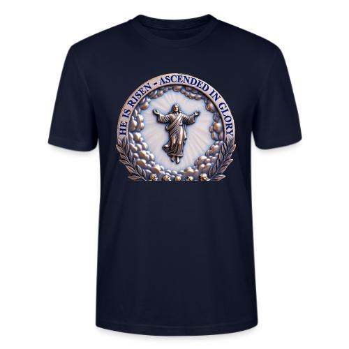He Is Risen Ascended In Glory T Shirt, Gift - Stanley/Stella Crafter Unisex Organic T-Shirt