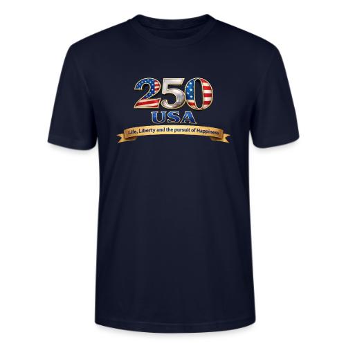 250 USA Liberty Banner - Stanley/Stella Crafter Unisex Organic T-Shirt