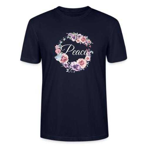 Peace Floral Design - Stanley/Stella Crafter Unisex Organic T-Shirt