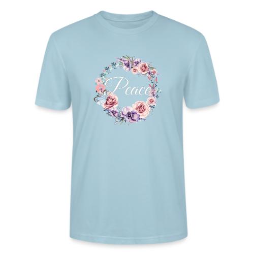 Peace Floral Design - Stanley/Stella Crafter Unisex Organic T-Shirt
