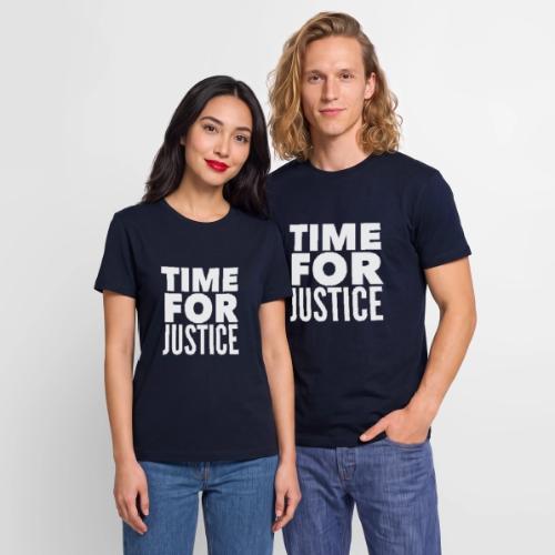 Time for Justice - Stanley/Stella Crafter Unisex Organic T-Shirt
