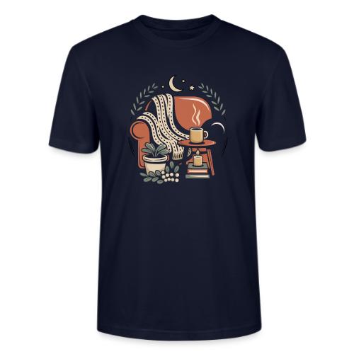 Moonlit Cozy Night Recliner - Stanley/Stella Crafter Unisex Organic T-Shirt