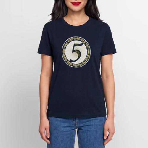 The Faithful Five - Five Sola's of the Reformation - Stanley/Stella Crafter Unisex Organic T-Shirt